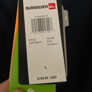 Quiksilver Fairbanks Snow Jacket